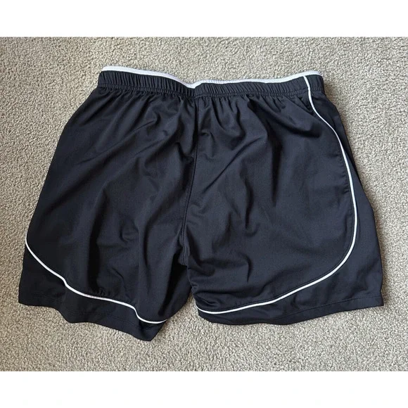 2 Athleta Take Two Running Shorts Double Layered Lined Women's Small Gray Black - Picture 5 of 9